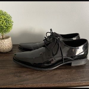 Calvin Klein Black Brodie oxford